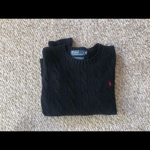 Black Ralph Lauren sweater